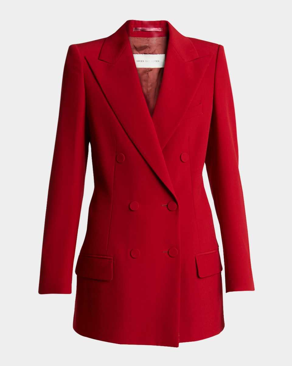 Byla Double-Breasted Wool Jacket